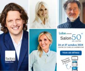 Salon 50+ de l’Estrie 26-27 octobre 2024